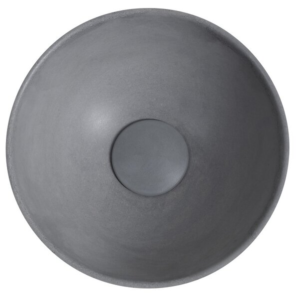 Sapho Sapho, Chiuvetă de blat din beton MINOR, diametru 26 cm, gri, MR26017