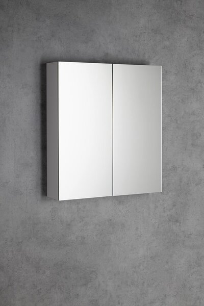 Sapho Sapho, galerie NEON, oglindă dublă, 600x665mm, alb, 501.200.0