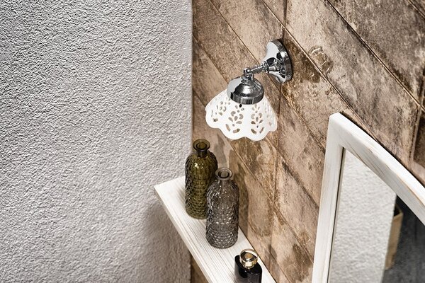 Sapho Sapho, lampă BARI E14, 40W, 230V, abajur ceramic, bronz, MC811