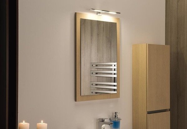 Sapho Sapho, oglindă NIROX în cadru 600x800x28 mm, stejar Alabama, NX608-2222