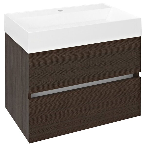 Sapho Sapho, dulap lavoar ODETTA 67x50x43,5cm, pin rustic, DT070-1616