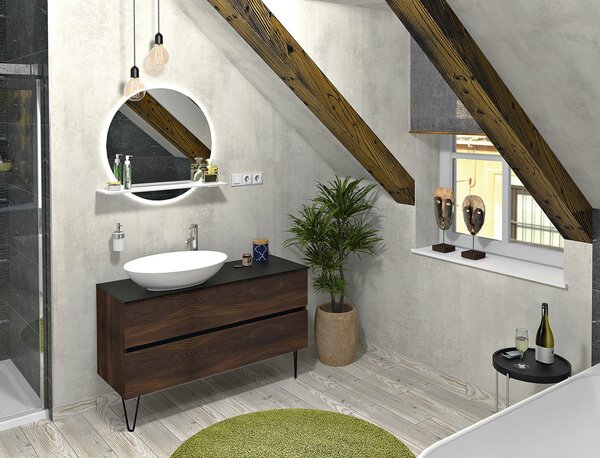 Sapho Sapho, Placa DTDL 680x18x440mm, stejar Alabama, DT068-2222
