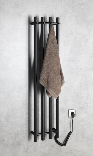 Sapho Sapho, uscator de prosoape electric PAPINADO, 263x1200mm, 85W, crom, ER750