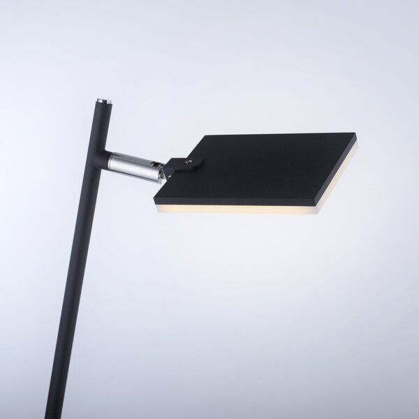 Lampadar PURE, Pure Mira, reglabil, Negru, Camera de zi, Metal, Modern