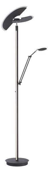 Lampadar PURE, PURE Mutil, reglabil, Negru, Camera de zi, Metal, Modern