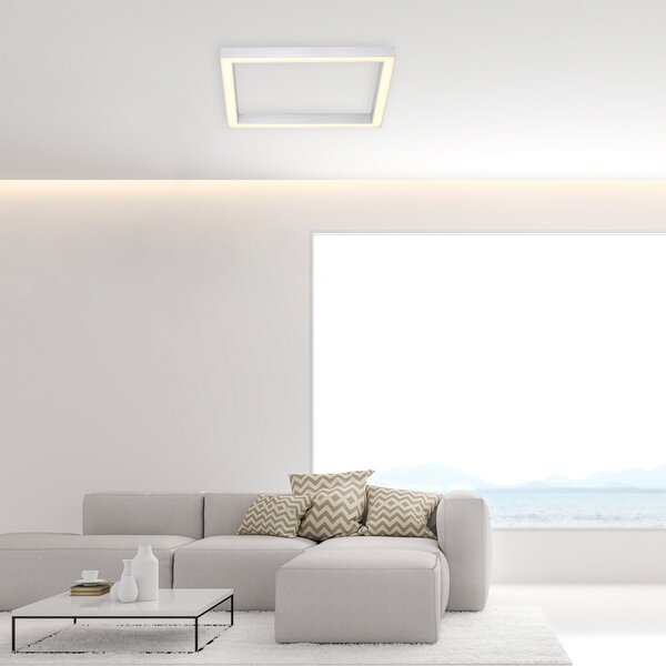 Plafoniere PURE, PURE Lines Square, reglabil, Metalic, Camera de zi, Metal, Modern