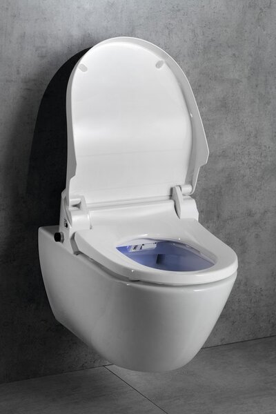 Sapho Sapho, WC suspendat PURA BIG cu bideu electronic USPA LUX, UB-6635RU-1