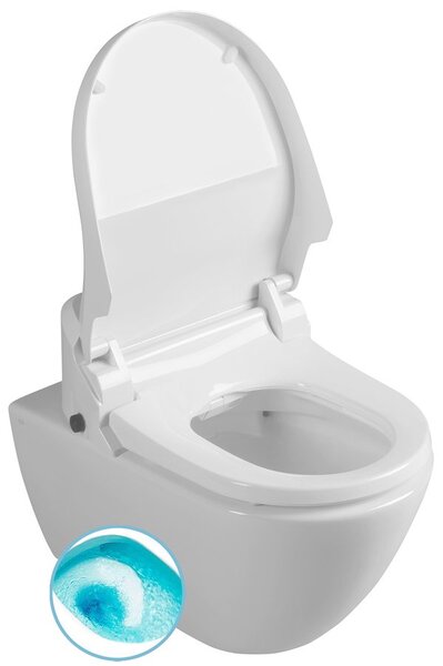 Sapho Sapho, WC suspendat PURA BIG cu bideu electronic USPA LUX, UB-6635RU-1