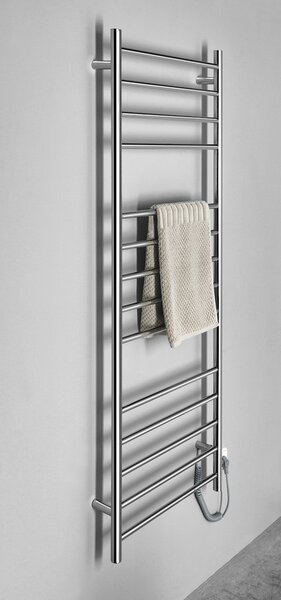 Sapho Sapho, uscator electric de prosoape REDONDO, rotund, 600x1500 mm, 130 W, otel inoxidabil lustruit, ER250V