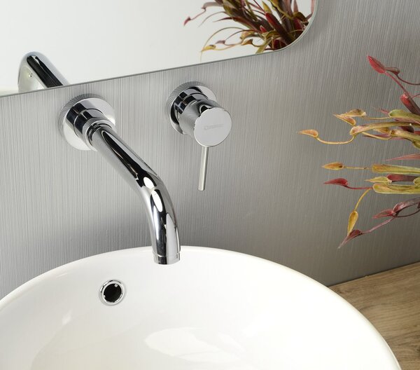 Sapho Sapho, RHAPSODY Baterie pentru lavoar cu spray manual pentru bideu, negru mat, 1209-08B