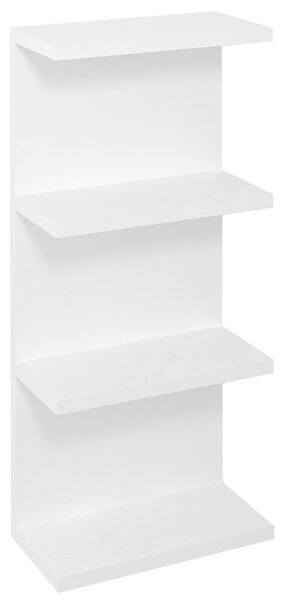 Sapho Sapho, raft deschis RIWA 30x70x15cm, alb lucios, RIW300-0030