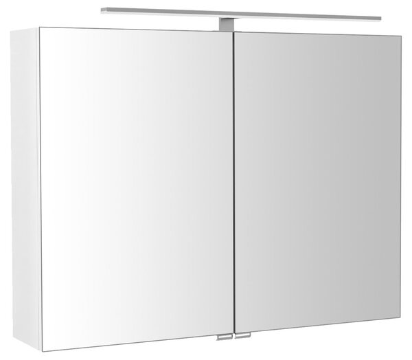 Sapho Sapho, galerie RIWA cu iluminare LED, 81x60x17cm, alb lucios, RIW080-0030