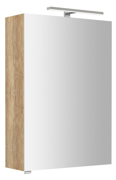 Sapho Sapho, galerie RIWA cu iluminare LED, 50x70x17cm, stejar Alabama, RIW050-0022