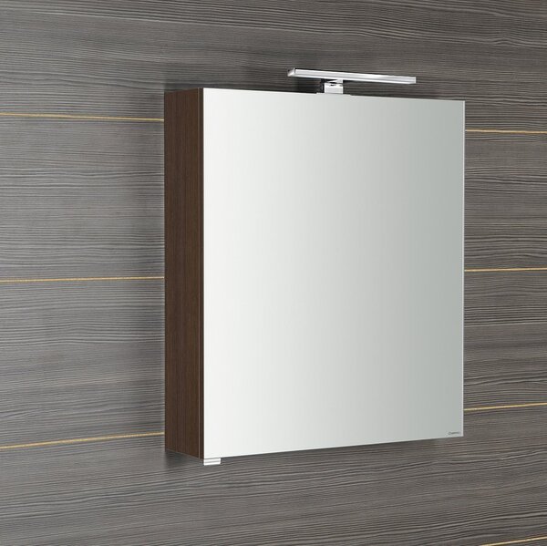 Sapho Sapho, galerie RIWA cu iluminare LED, 50x70x17cm, pin rustic, RIW050-0016