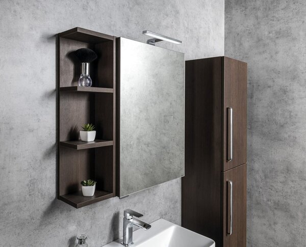 Sapho Sapho, galerie RIWA cu iluminare LED, 50x70x17cm, stejar Alabama, RIW050-0022