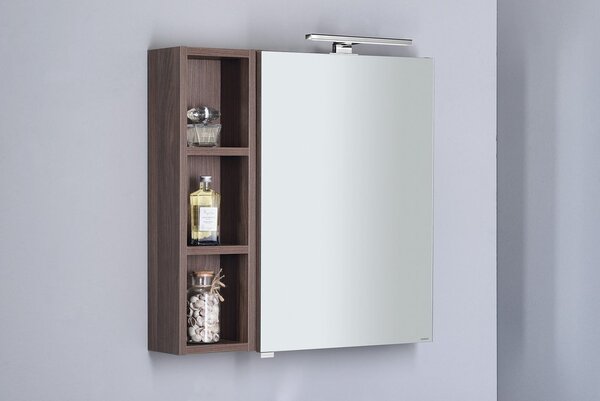 Sapho Sapho, galerie RIWA cu iluminare LED, 50x70x17cm, pin rustic, RIW050-0016