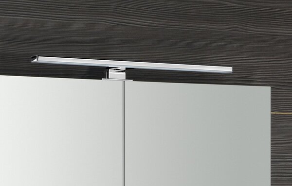 Sapho Sapho, galerie RIWA cu iluminare LED, 81x60x17cm, alb lucios, RIW080-0030