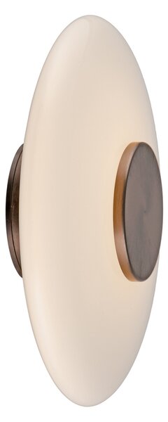 Lampă de perete PURE, Vitrum, reglabil, Maro / Rugină, Camera de zi, Sticlă, Modern