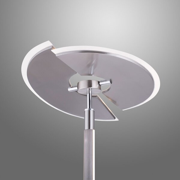 Lampadar PURE, PURE Mutil, reglabil, Gri, Camera de zi, Metal, Modern