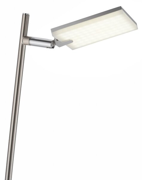 Lampadar PURE, Pure Mira, reglabil, Gri, Camera de zi, Metal, Modern