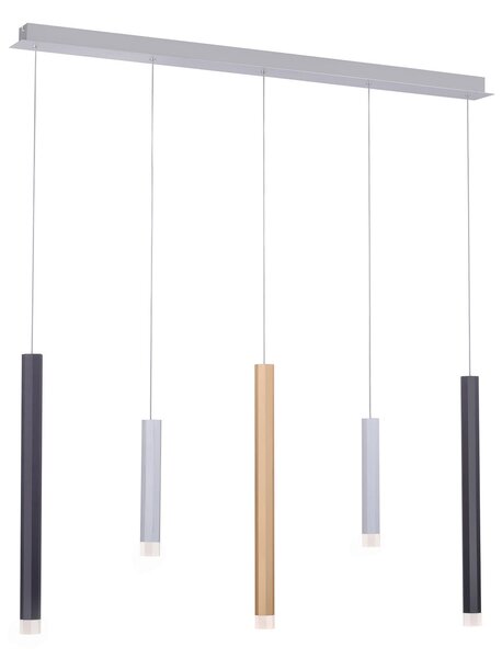 Lustră Pendul PURE, Gemin, reglabil, Camera de zi, Metal, Modern