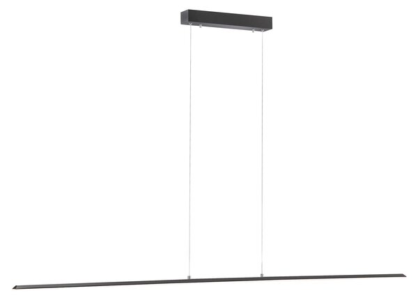 Lustră Pendul PURE, PURE Lite, reglabil, Negru, Camera de zi, Aluminiu, Modern