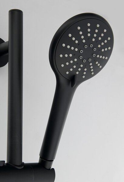 Sapho Sapho, Set dus, suport glisant, 700mm, negru, SC515