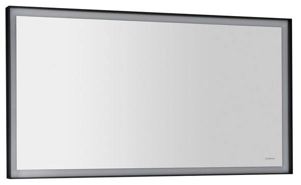 Sapho Sapho, SORT oglinda retroiluminata cu LED 1200x700mm, mat negru, ST120