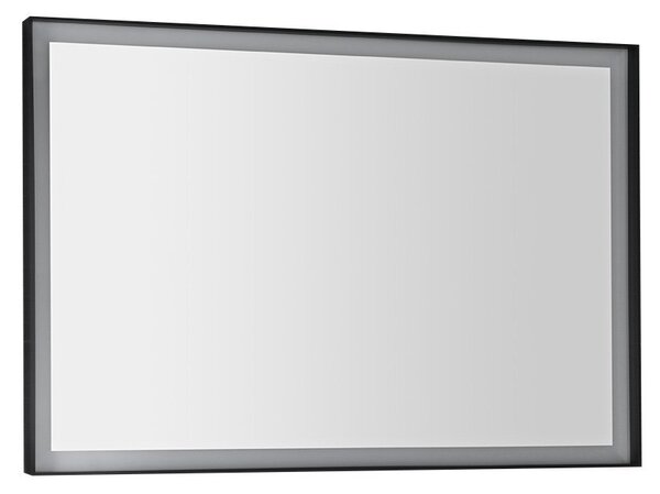 Sapho Sapho, SORT oglinda retroiluminata cu LED 1000x700mm, mat negru, ST100