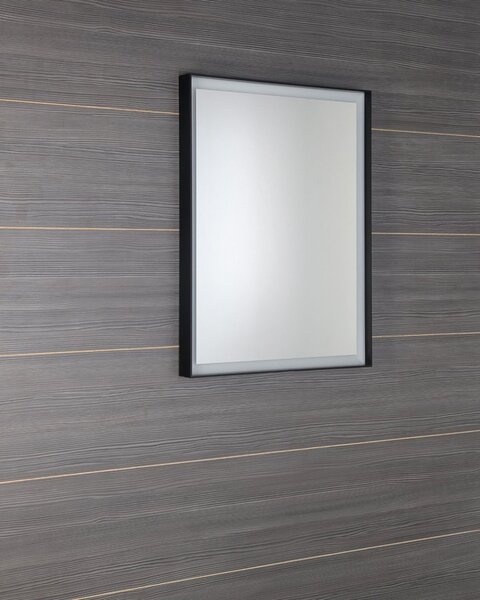 Sapho Sapho, SORT oglinda retroiluminata cu LED 600x800mm, mat negru, ST080