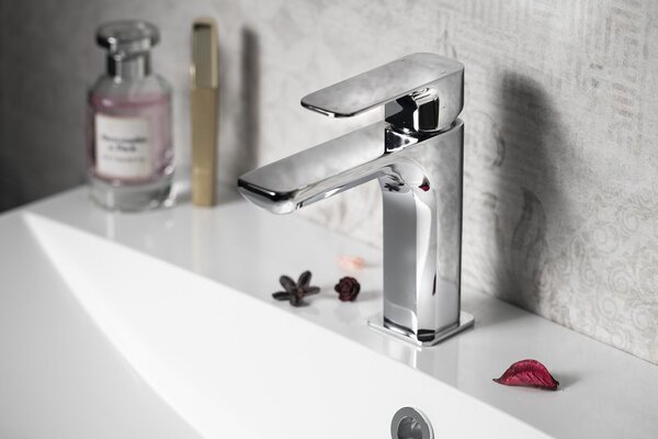 Sapho Sapho, baterie pentru lavoar SPY ascuns, crom, PY08