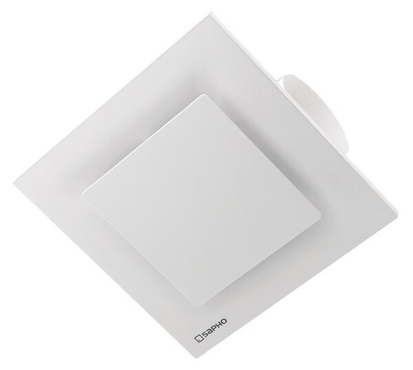 Sapho Sapho, TECTO ventilator de tavan baie axial, 20 W, teava 100 mm, alb, TC201