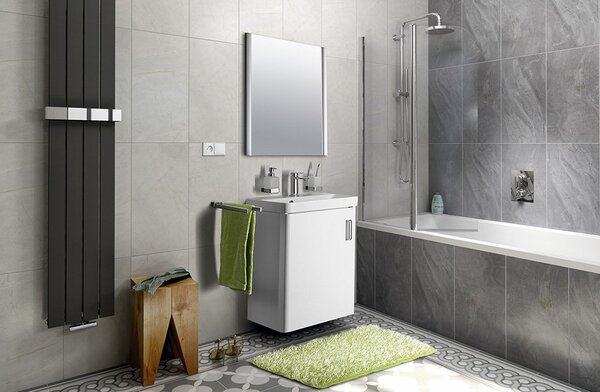 Sapho Sapho, Set de baie THEIA 80, alb, KSET-069