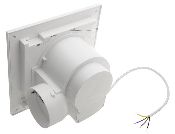 Sapho Sapho, ventilator de tavan baie TECTO axial, 20W, teava 100mm, alb, temporizator, TC202