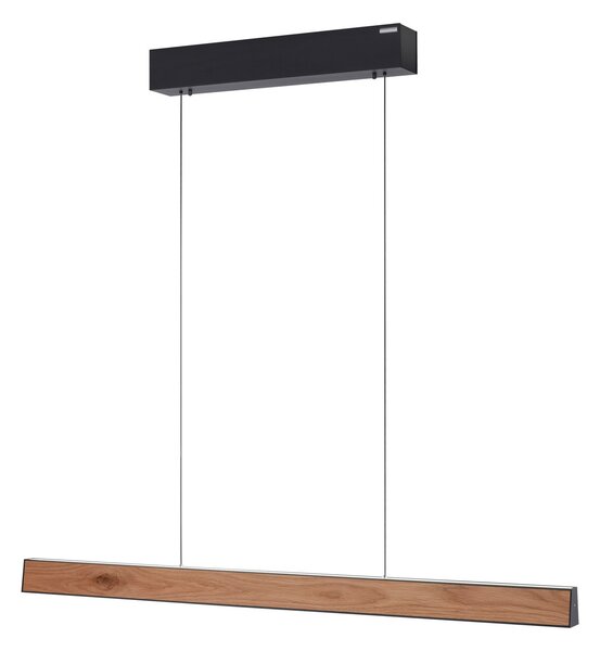 Lustră Pendul PURE, PURE E-Motion, reglabil, Lemn, Camera de zi, Metal, Modern