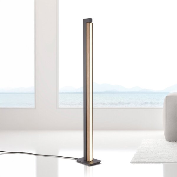 Lampadar PURE, PURE Lines Floor, reglabil, Lemn, Camera de zi, Lemn
