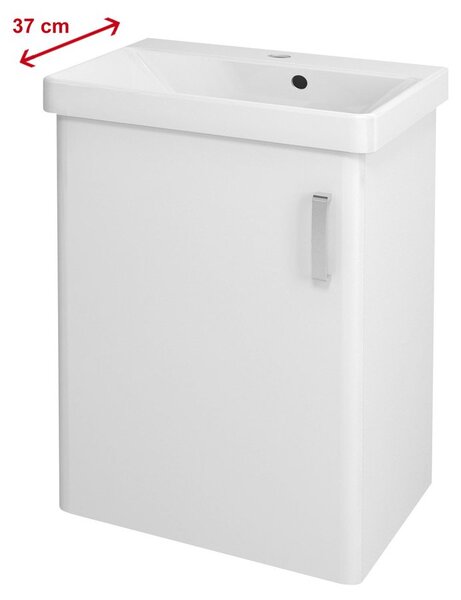 Sapho Sapho, dulap pentru lavoar THEIA 51x70x35cm, 1xusa, stanga, alb (TH057), TH057-3030