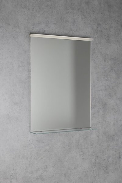 Sapho Sapho, oglinda TRAKA cu iluminare LED si raft, 60x80cm, TK060
