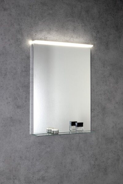 Sapho Sapho, oglinda TRAKA cu iluminare LED si raft, 60x80cm, TK060