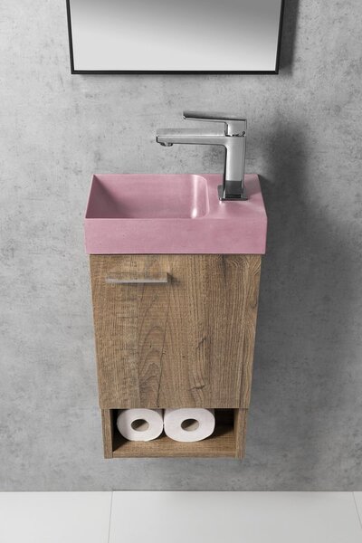 Sapho Sapho, Baterie de lavoar autonomă TURSI fără priză, crom, TI002