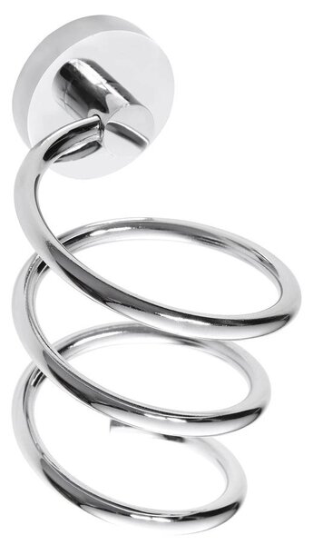 Sapho Sapho, suport pentru uscător de păr X-ROUND, spirală, crom, XR002