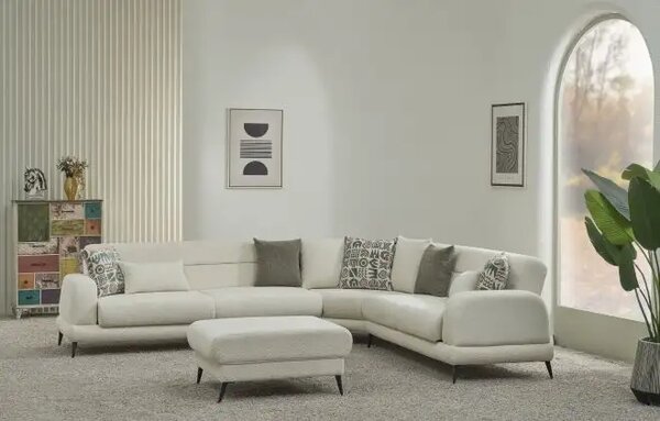 Coltar extensibil cu lada de depozitare Bergama