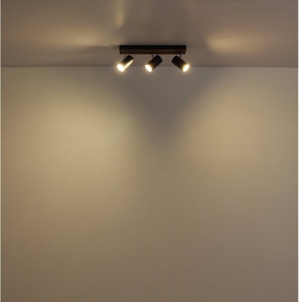 Spot Globo 57909-3 KAYDEN 3xGU10/25W/230V negru