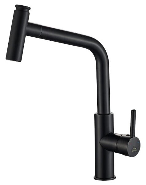 Laveo Toro, baterie de bucătărie în picioare h-390, negru, LAV-BAX_769D
