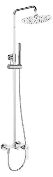 Laveo Raila, set de dus de perete, crom, LAV-PLI_00OB
