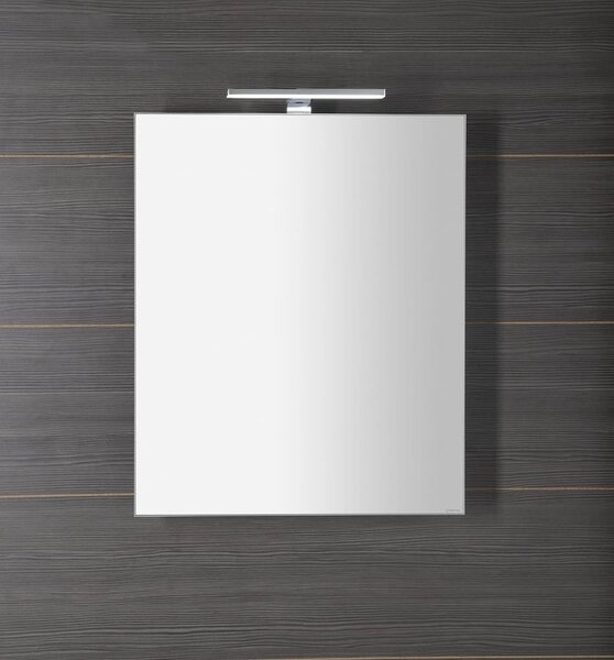 Sapho Sapho, galerie GRETA cu iluminare LED, 60x70x14cm, mat alb, GR060-0031