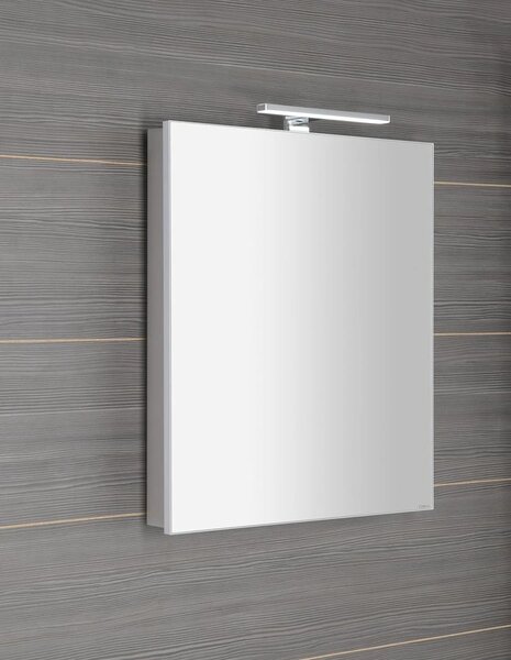 Sapho Sapho, galerie GRETA cu iluminare LED, 60x70x14cm, mat alb, GR060-0031