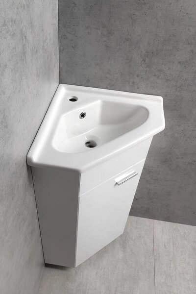Aqualine Aqualine, dulap lavoar ZOJA 40,5x74x40,5cm, alb, 50345