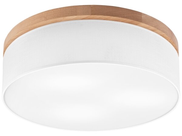 Plafonieră Brilagi BELLADONNA 3xE27/15W/230V d. 50 cm alb/stejar