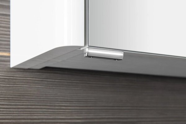 Sapho Sapho, galerie LUCIE cu iluminare LED, 55x70x17cm, alb, LU055-0030